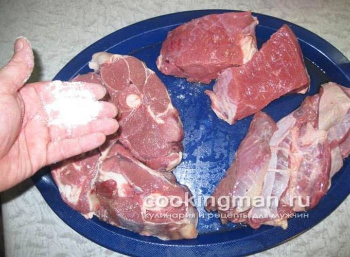 рецепт картоплі з м'ясом